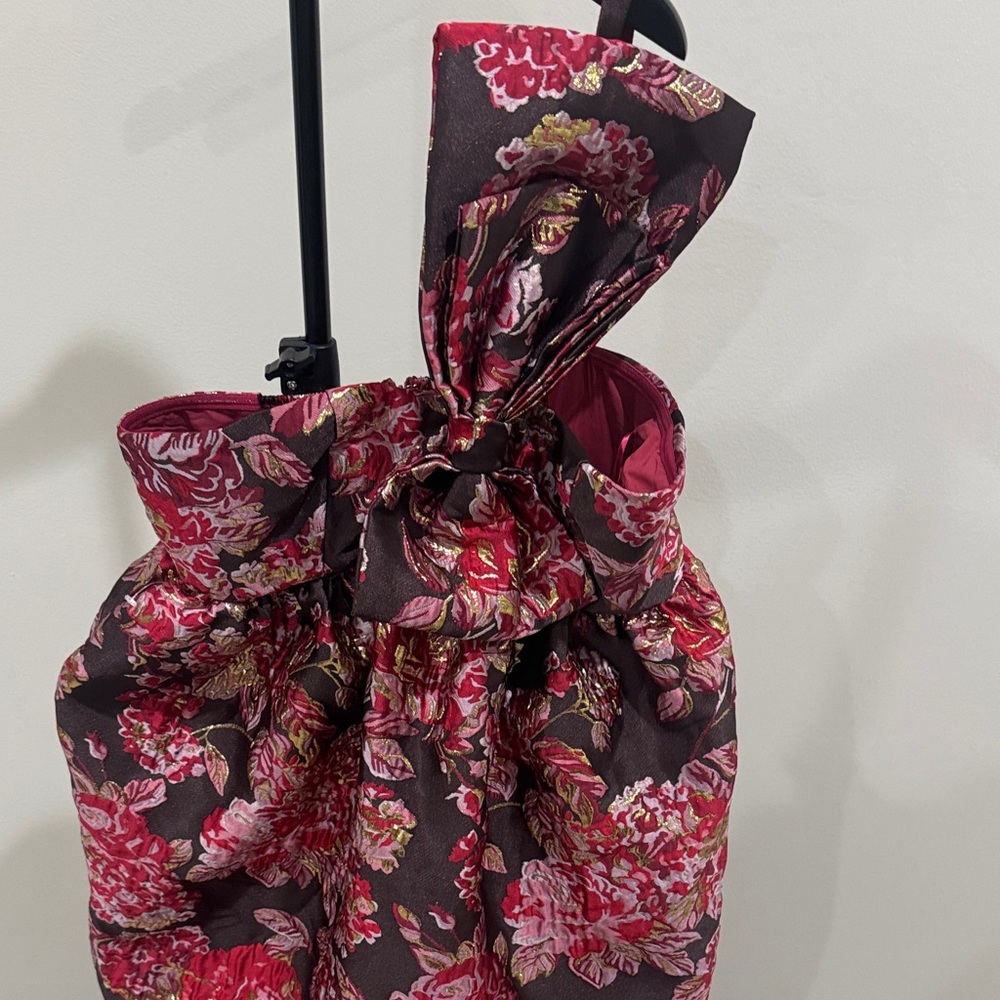 Petal + Pup Betina bow front Floral Ruffle Maxi Dress - Picture 7 of 9